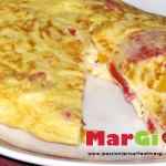 frittata con peperoni