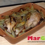 fusi di pollo al forno con patate