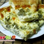 torta salata con carciofi