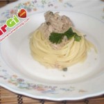 spaghetti con tonno e limone