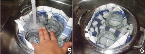 sterilizzare vasetti di vetro