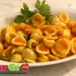 Orecchiette con zucca e pancetta