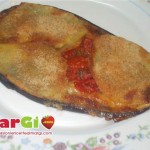 parmigiana di melanzane grigliate e patate