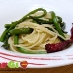 spaghetti con asparagi