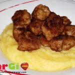 Polenta con polpette