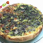 quiche di spinaci filanti