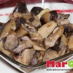 Contorno di funghi al peperoncino