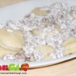 Ravioli con ricotta e carne