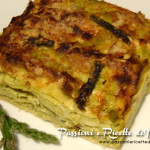 Lasagne con crema di asparagi