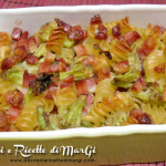 Trivelle con cavoli al forno gratinati