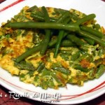 frittata di fagiolini