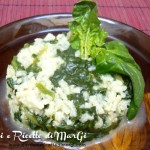 Risotto con spinaci light