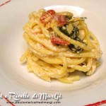 Pasta con rucola e ricotta