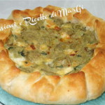 torta salata con carciofi e patate