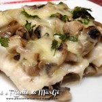 Filetti di merluzzo con funghi al forno