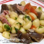 Gnocchi funghi e speck