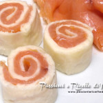 Rotolo di mozzarella con salmone affumicato