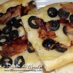 Pizza con patate e prosciutto cotto