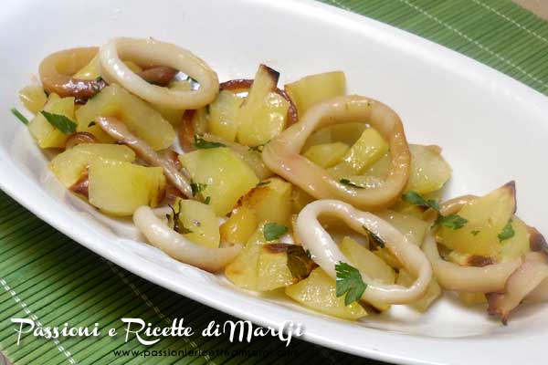 Ricetta Anelli Di Totano Surgelati Al Forno Con Patate