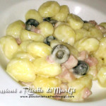 Gnocchi pancetta e olive