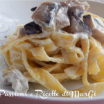 tagliatelle ai funghi cardoncelli