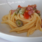 pasta con fave fresche e pancetta