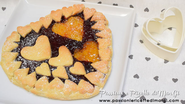 Crostata a cuore bigusto