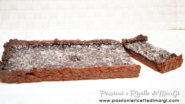 Crostata al cocco e cioccolato