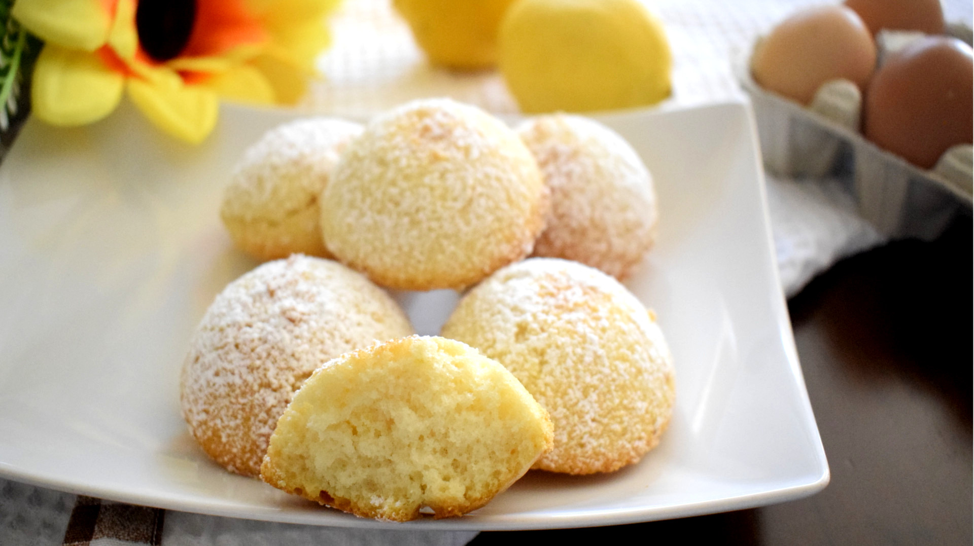 muffin al limone